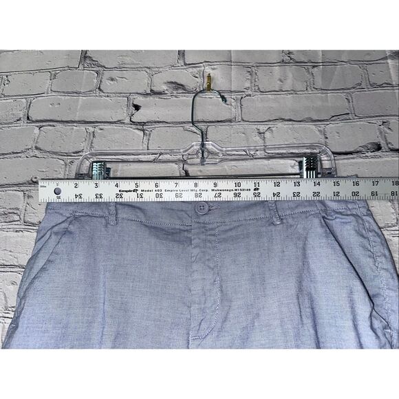 L.O.G.G. Label Of Graded Goods H&M Chino Cotton Women's Pants Size 8 Light Blue - Picture 8 of 9